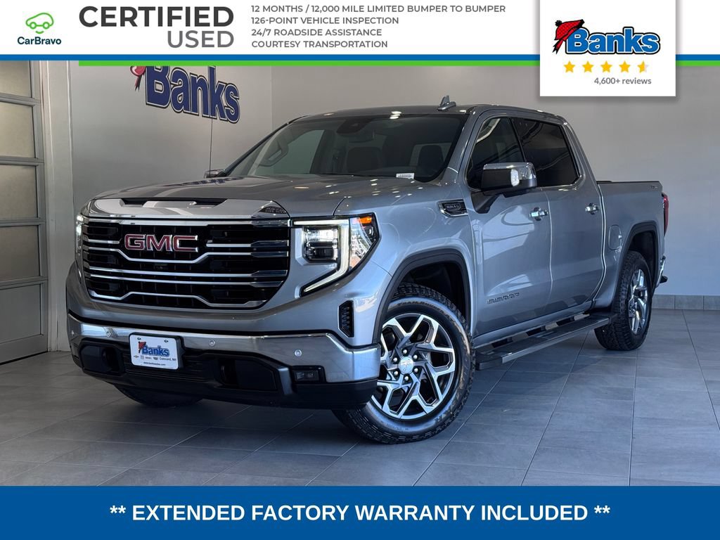 Certified 2023 GMC Sierra 1500 SLT w/ SLT Premium Plus Package AWD/4WD image 1