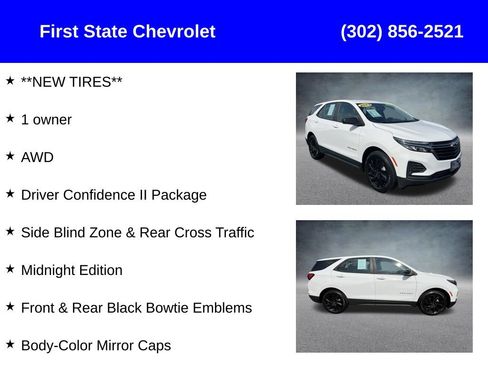 Used 2023 Chevrolet Equinox LS w/ Midnight Edition AWD/4WD image 2