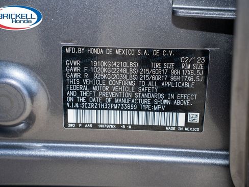 Used 2023 Honda HR-V LX image 36