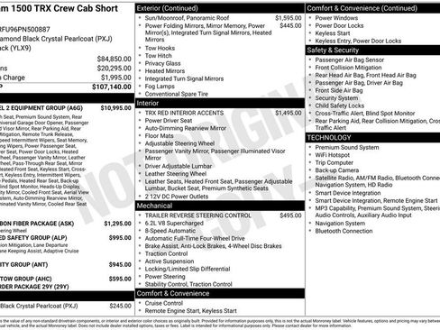 Used 2023 RAM 1500 TRX w/ TRX Level 2 Equipment Group AWD/4WD image 17