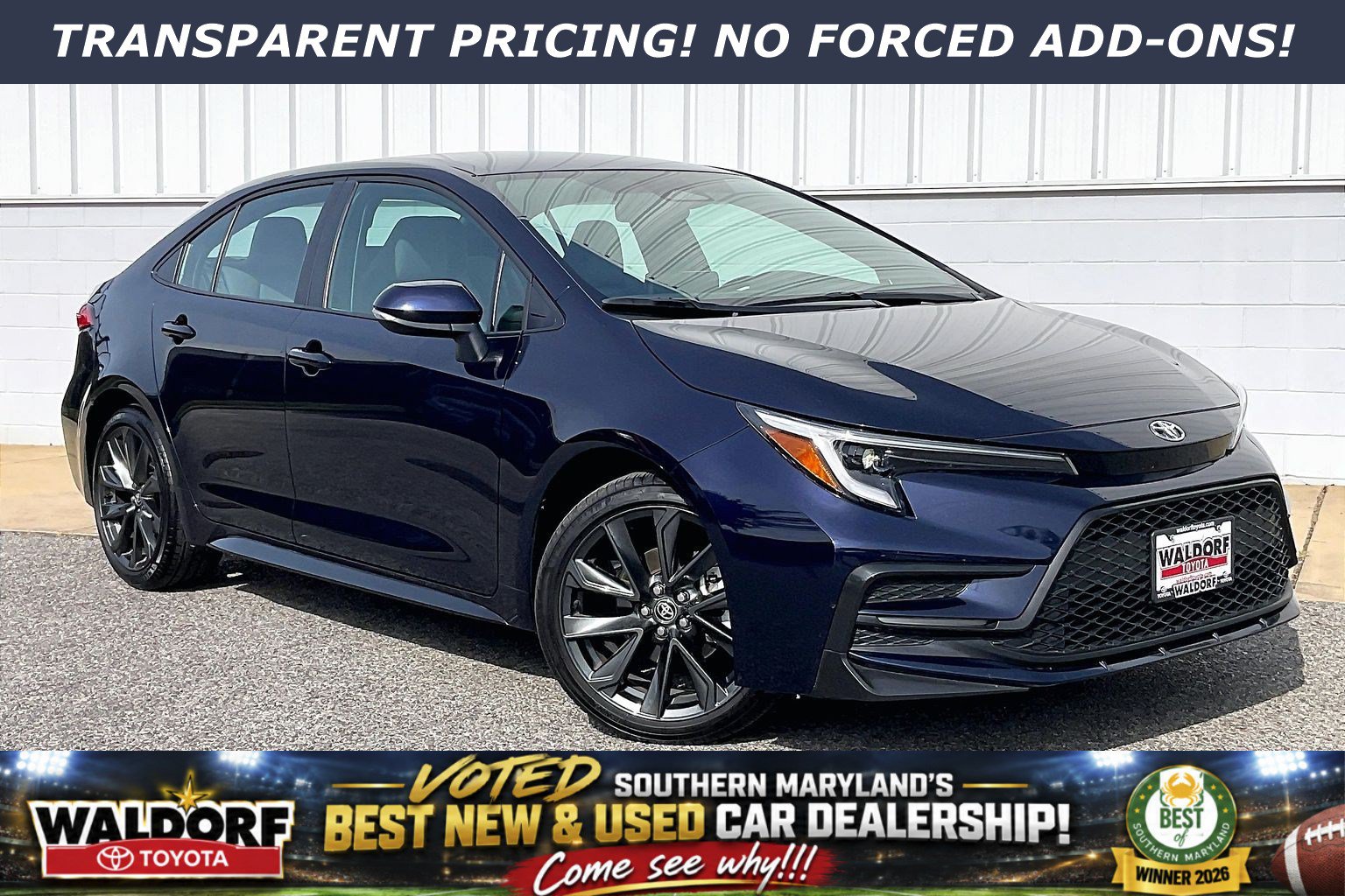 Used 2026 Toyota Corolla SE FWD image 1
