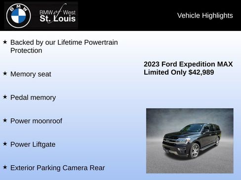 Used 2023 Ford Expedition Max Limited AWD/4WD image 9