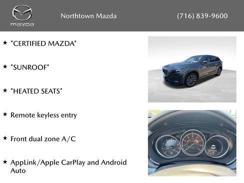 Certified 2023 MAZDA CX-9 Touring AWD/4WD image 10