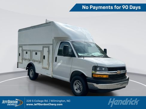 New 2025 Chevrolet Express 3500 w/ Power Convenience Package RWD image 1