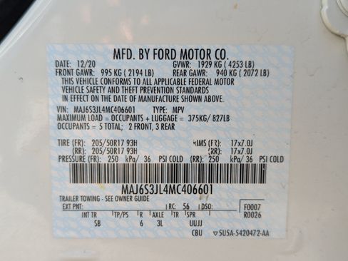 Used 2021 Ford EcoSport SES AWD/4WD image 50