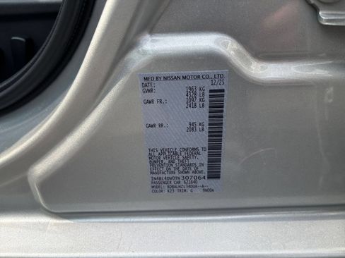 Used 2026 Nissan Altima 2.5 SV FWD image 29