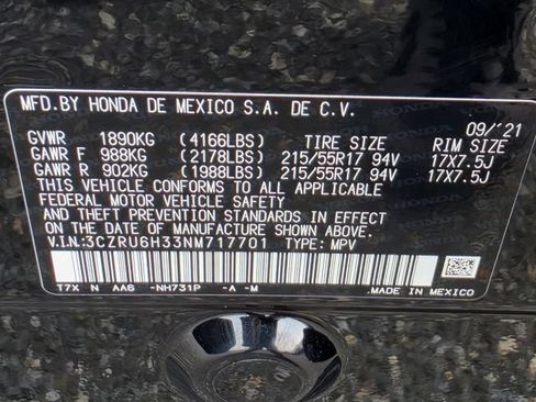 Used 2022 Honda HR-V LX image 31