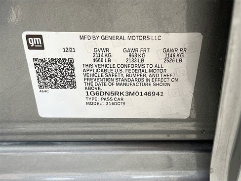 Used 2021 Cadillac CT5 Premium Luxury w/ Climate Package image 33