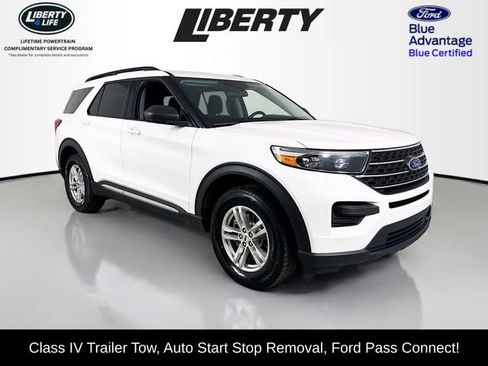 Certified 2022 Ford Explorer XLT w/ Class IV Trailer Tow Package image 1