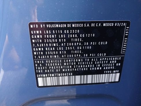 New 2026 Volkswagen Tiguan SE image 29