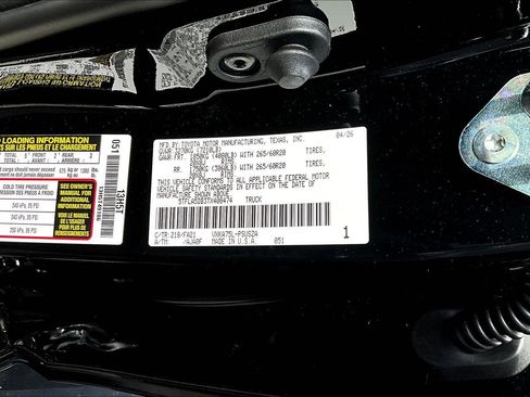 New 2026 Toyota Tundra SR5 AWD/4WD image 20