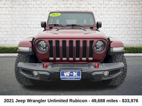 Used 2021 Jeep Wrangler Unlimited Rubicon image 8