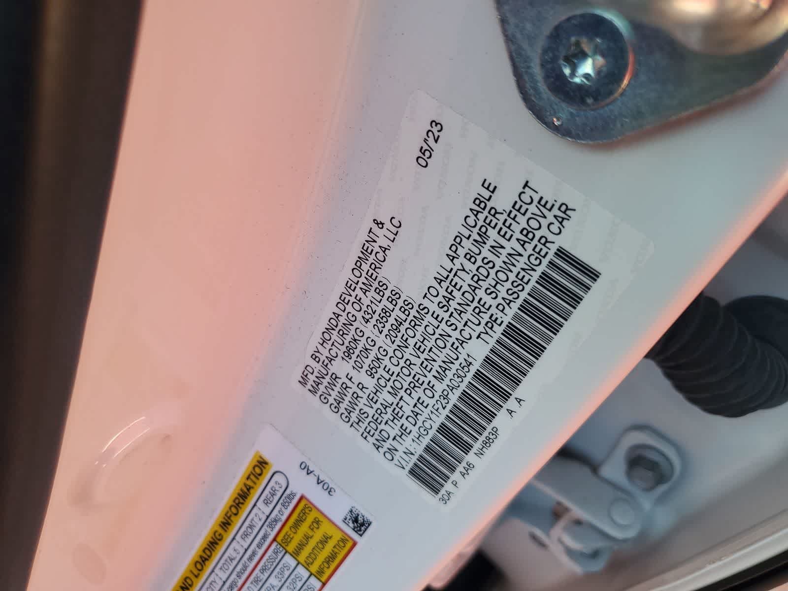 Used 2023 Honda Accord LX image 27