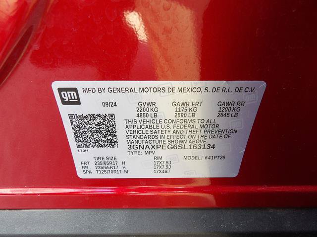 Certified 2025 Chevrolet Equinox LT w/ Convenience Package II AWD/4WD image 13