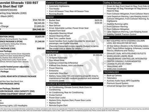 Used 2023 Chevrolet Silverado 1500 RST w/ Redline Edition AWD/4WD image 11