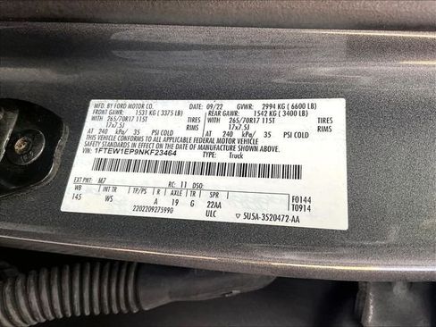 Used 2022 Ford F150 XL w/ Equipment Group 101A High AWD/4WD image 34
