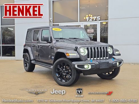 Used 2023 Jeep Wrangler Unlimited Sahara w/ Cold Weather Group image 1
