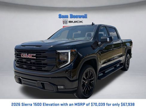 New 2026 GMC Sierra 1500 Elevation w/ Elevation Premium Package AWD/4WD image 1
