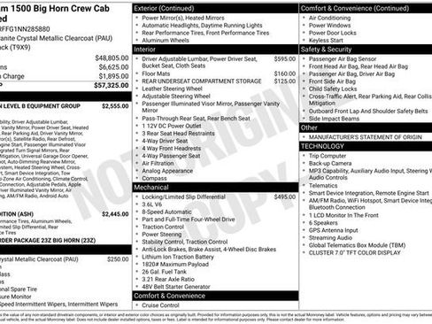 Used 2022 RAM 1500 Big Horn AWD/4WD image 26