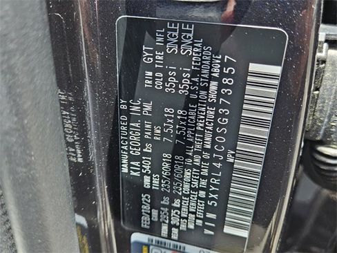 New 2025 Kia Sorento S w/ Panoramic Sunroof Package image 15