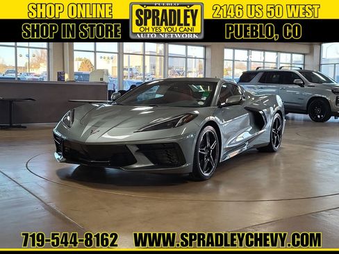 Used 2022 Chevrolet Corvette Stingray Convertible w/ 1LT image 1