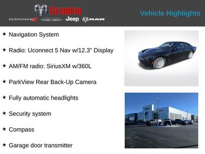 New 2025 Dodge Charger R/T w/ Quick Order Package 25M R/T