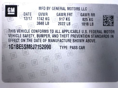 Used 2018 Chevrolet Cruze LT w/ LT Fleet Convenience Package FWD image 38