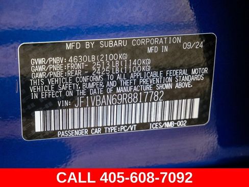 Used 2024 Subaru WRX Limited AWD/4WD image 44