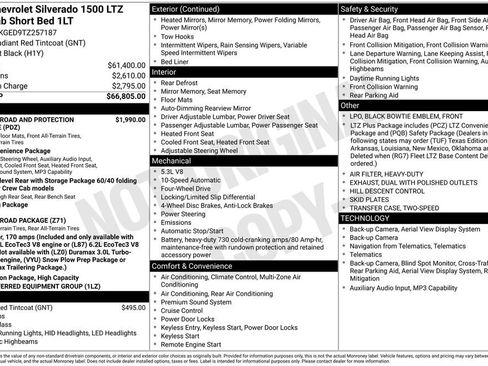 New 2026 Chevrolet Silverado 1500 LTZ image 36