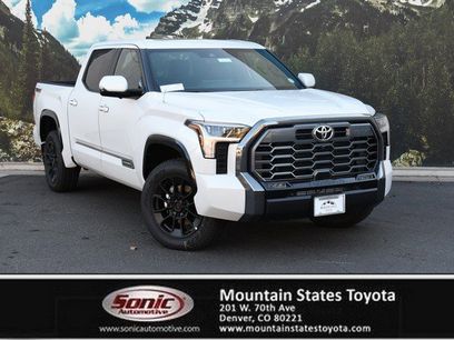 New 2026 Toyota Tundra Platinum