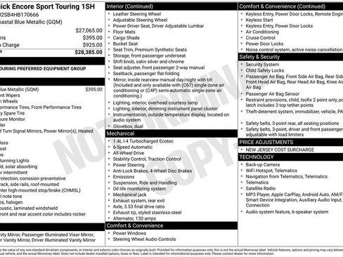 Used 2017 Buick Encore Sport Touring image 25