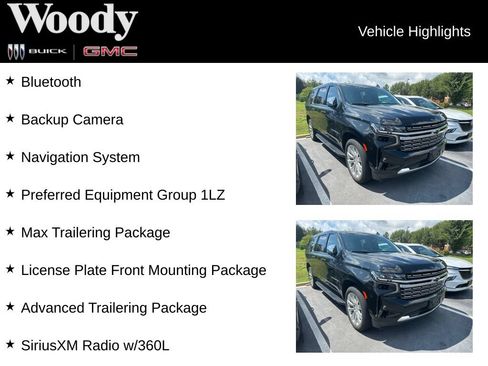 Used 2023 Chevrolet Suburban Premier w/ Max Trailering Package AWD/4WD image 3