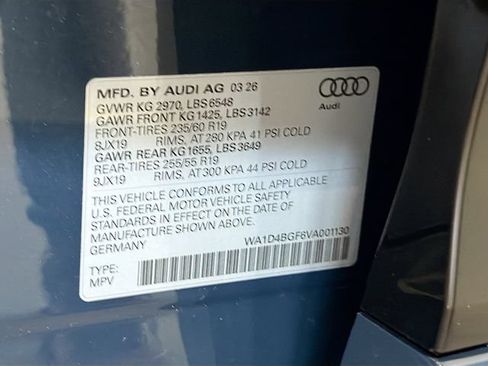 New 2027 Audi Q6 e-tron Premium AWD/4WD image 39