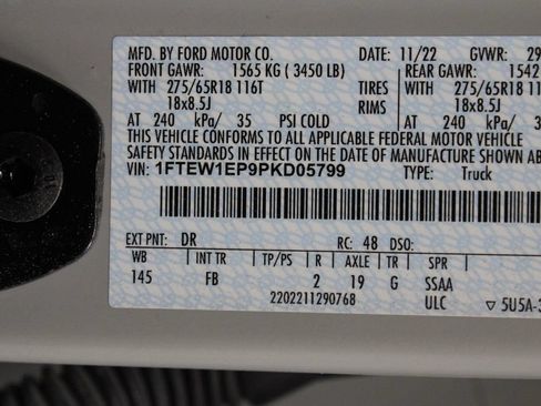 Certified 2023 Ford F150 XLT w/ Equipment Group 302A High AWD/4WD image 36