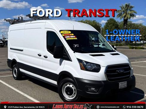 Used 2020 Ford Transit 250 Medium Roof w/ Load Area Protection Package RWD image 1