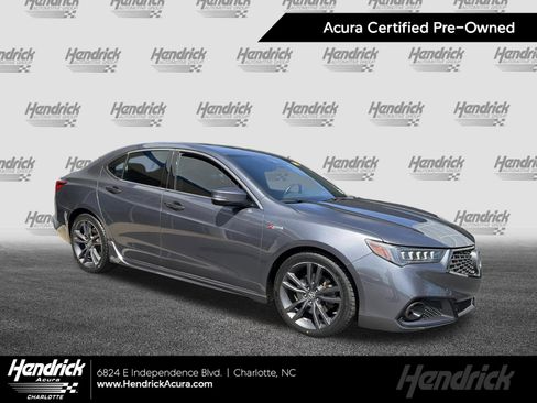 Certified 2019 Acura TLX w/ Technology & A-SPEC Pkg FWD image 1