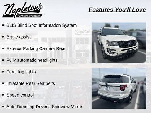 Used 2016 Ford Explorer Sport w/ Equipment Group 401A AWD/4WD image 8