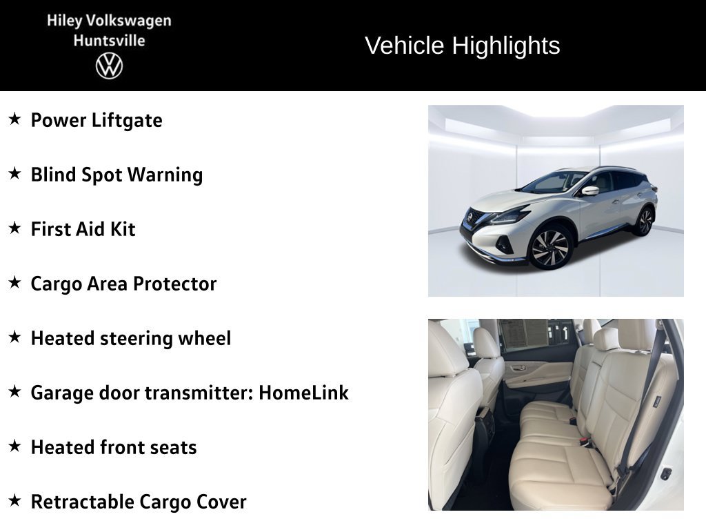 Used 2023 Nissan Murano SL w/ Cargo Package FWD image 13