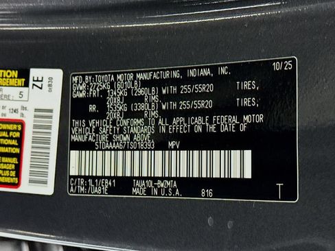 Used 2026 Lexus TX 350 FWD w/ Technology Package image 35