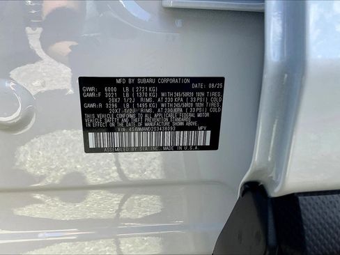 New 2025 Subaru Ascent Bronze Edition w/ Popular Package #2 image 12