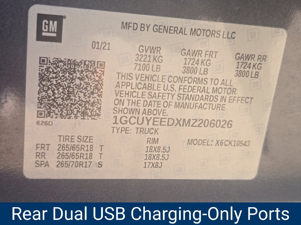 Certified 2021 Chevrolet Silverado 1500 RST w/ Z71 Off-Road Package AWD/4WD image 11