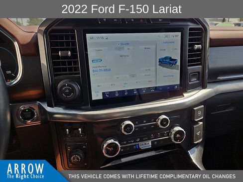 Used 2022 Ford F150 Lariat w/ Equipment Group 502A High AWD/4WD image 25