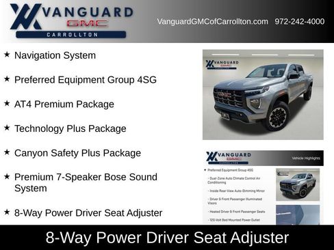 New 2026 GMC Canyon AT4 w/ Technology Plus Package AWD/4WD image 8