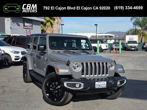 Used 2021 Jeep Wrangler Unlimited Sahara image 1