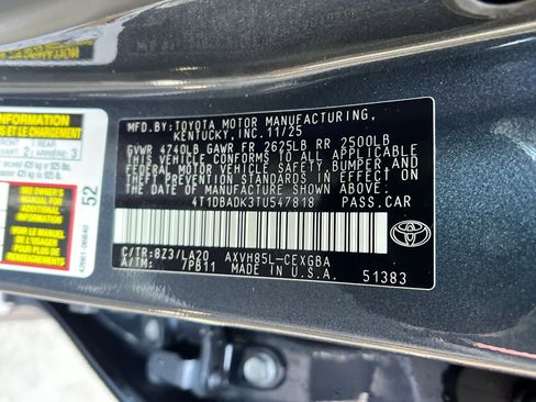 New 2026 Toyota Camry XLE w/ Premium Plus Package image 27