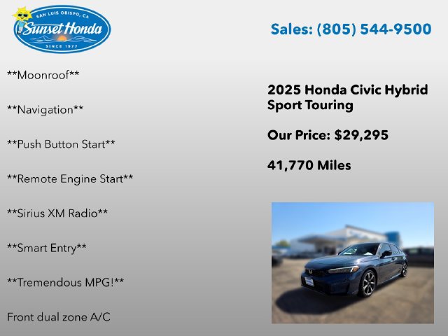 Certified 2025 Honda Civic Sport Touring image 19