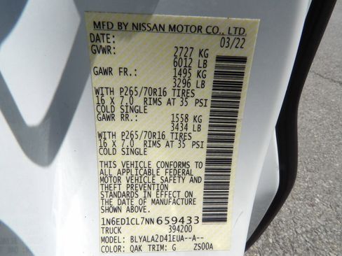 Used 2022 Nissan Frontier S image 57