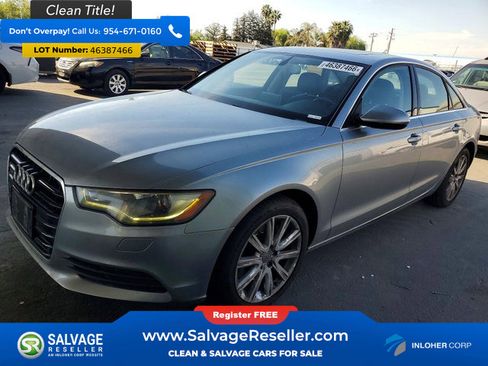 Used 2014 Audi A6 TDI Premium Plus w/ Cold Weather Package image 1