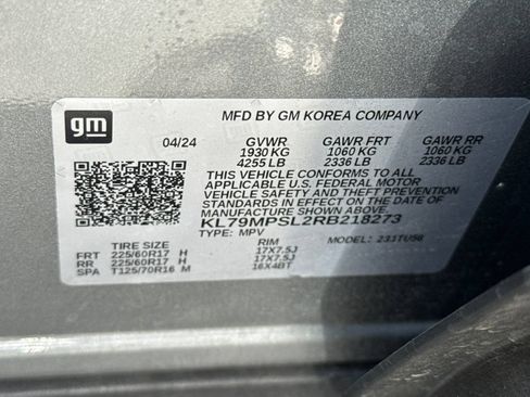 Used 2024 Chevrolet TrailBlazer LT w/ LT Cold Weather Package FWD image 52