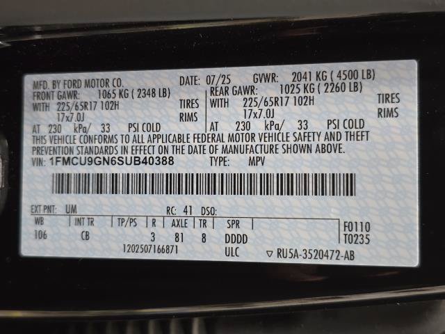 Used 2025 Ford Escape Active AWD/4WD image 29